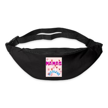 Mamas Liebling - Gürteltasche - Schwarz - Vorne