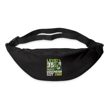 Level 35 freigeschaltet legendär seit 1988 - Gürteltasche - Schwarz - Vorne