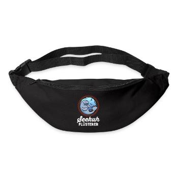 Meerkuh Seekuh - Gürteltasche - Schwarz - Vorne