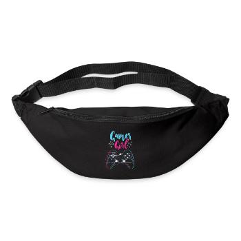 Gamer Girl - Sac banane - noir - Devant