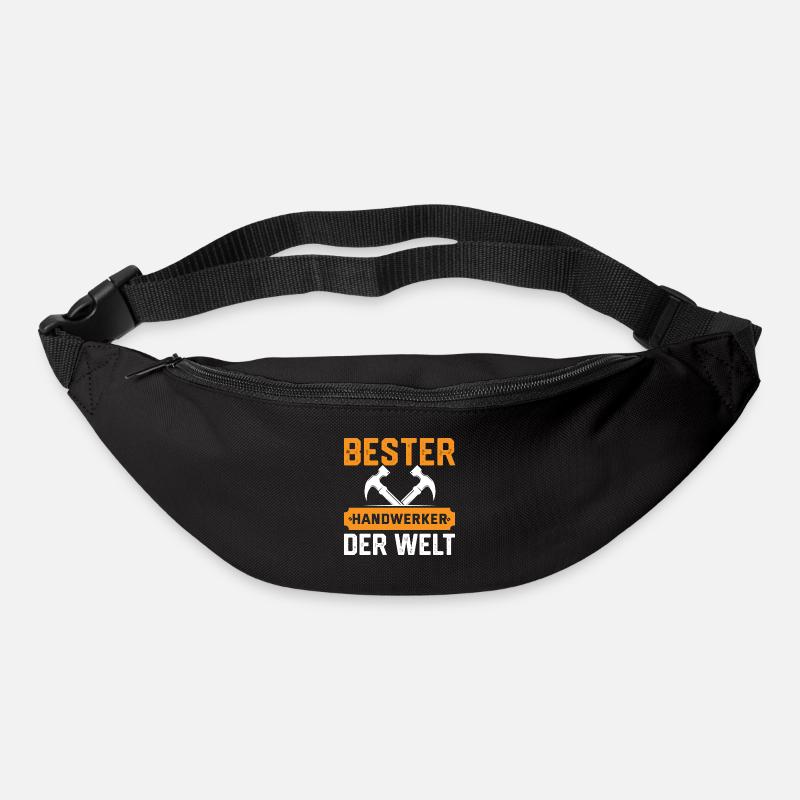 Bester Handwerker der Welt Lustig Handwerk - Gürteltasche - Schwarz