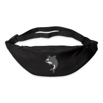 Chapeau haut-de-forme Gentleman Dauphin - Sac banane - noir - Devant