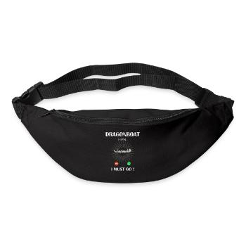 Dragon Boat Race Festival Dragon Boat - Bum bag - black - Front