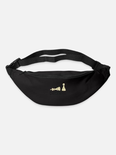 Échec et mat drôle de joueur d’échecs - Sac banane - noir