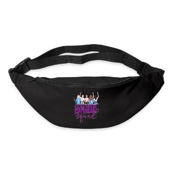 Braut Braut Hochzeit Junggesellenabschied Brautjungfernabschied - Gürteltasche - Schwarz - Vorne