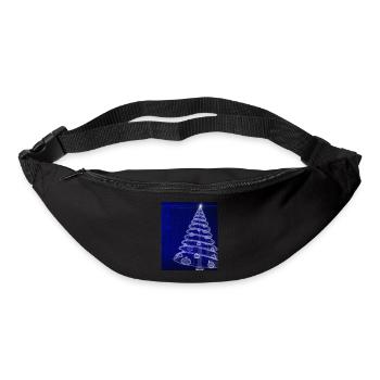 Plan schématique de l’arbre de Noël - Sac banane - noir - Devant