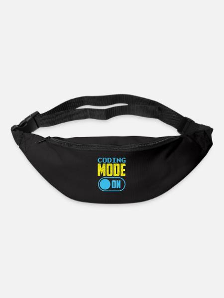 Mode de programmation A Codeur Programmeur - Sac banane - noir