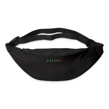 Fitness Roping - Jumping rope for women - Bum bag - black - Front