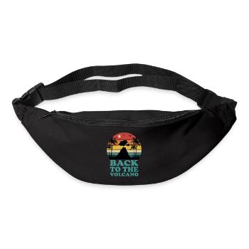 Back to Volcano-Lava-Migration-Mountain-Fire-Magma - Bum bag - black - Front