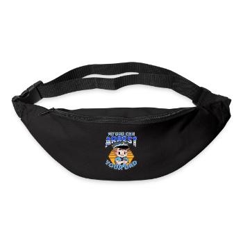 My Dad Can Arrest You Dad - Gürteltasche - Schwarz - Vorne