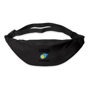 Si vous êtes à la recherche d’une portion molle, allez chercher Ice Crea - Sac banane - noir - Devant