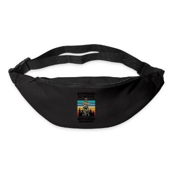 Dirtbike Motocross - Gürteltasche - Schwarz - Vorne