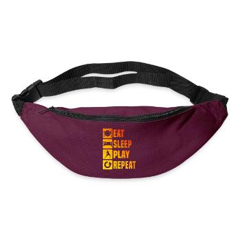 Innebandy Floorball Floorball Playing Women - Bum bag - burgundy - Front