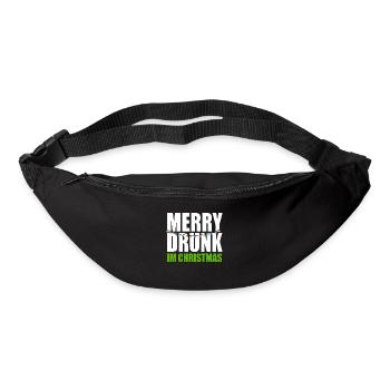 Funny Merry Drunk I'm Christmas Ugly Christmas - Gürteltasche - Schwarz - Vorne