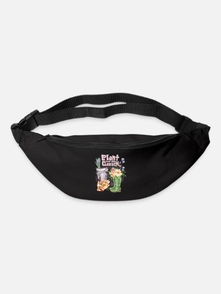Jardinier, jardinier, jardinage Dicton - Sac banane - noir