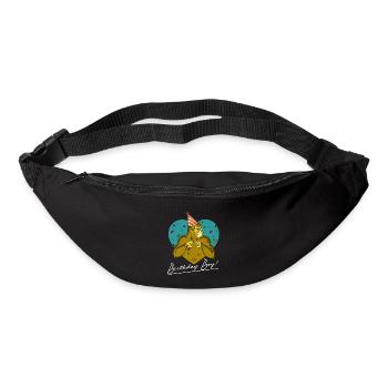 Bigfoot Party Supplies Anniversaire Garçon Sasquatch - Sac banane - noir - Devant