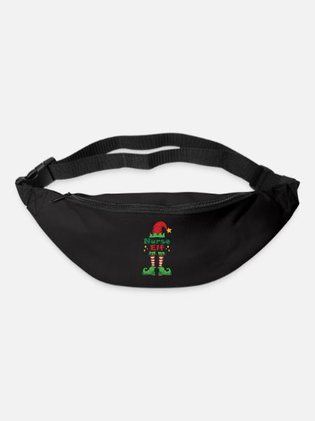 Nurse Elf Krankenschwester Elfenkostüm - Gürteltasche - Schwarz
