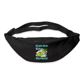 Mermaid Single Maman Du 8ème Anniversaire - Sac banane - noir - Devant