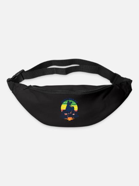 Don't worry don't cry and dance for dancing lovers - Bum bag - black