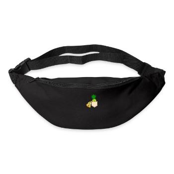 Pizza Pineapple - Bum bag - black - Front