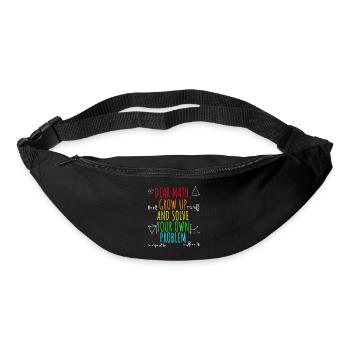 Math Teacher Life 100 Days Back To School - Bum bag - black - Front