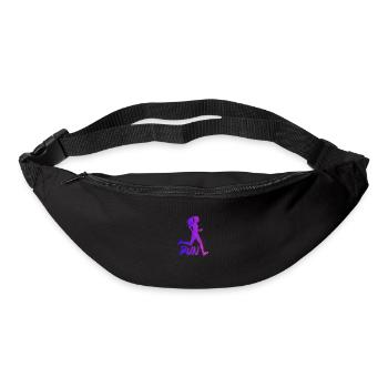 Running Runner Jogging Jogging Runner Gift - Bum bag - black - Front