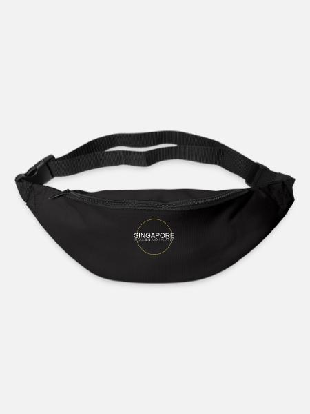 Citation de Singapour - Sac banane - noir