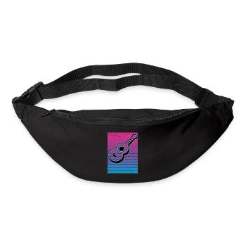 Ukulélés Vitage - Sac banane - noir - Devant