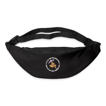 Goldgräber Goldbergbau Goldwaschen Goldmine - Gürteltasche - Schwarz - Vorne