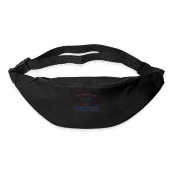 Lineman Job Profession - Bum bag - black - Front