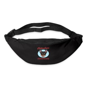 Chihuahua Dogs | Dog Owner Gift - Bum bag - black - Front