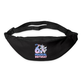 It's my 6th magical birthday - Bum bag - black - Front
