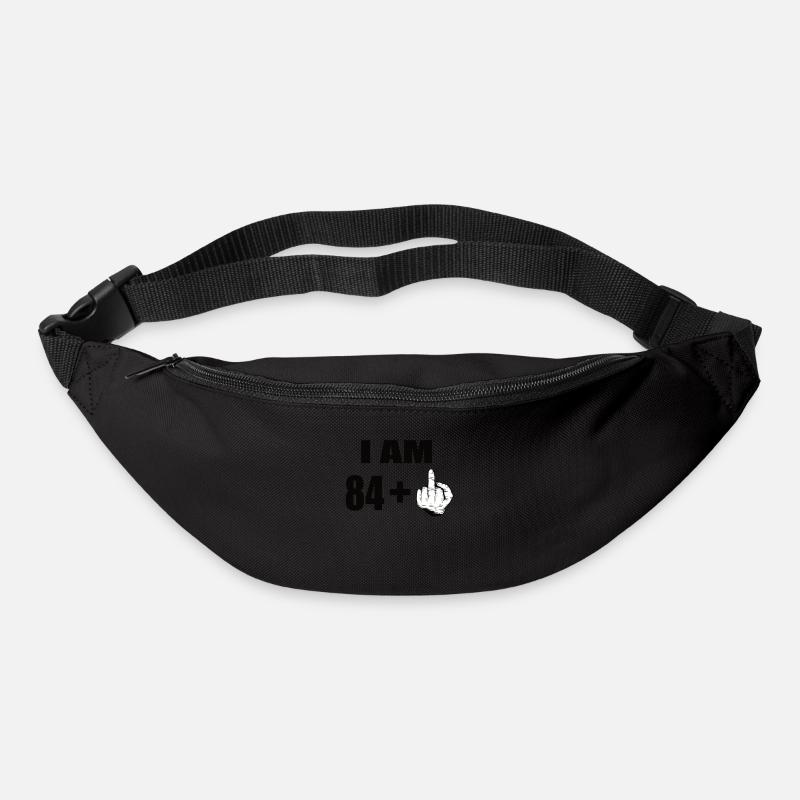 85e anniversaire - Sac banane - noir