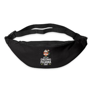 Christmas Pajamas Pajamas Sleepshirt - Bum bag - black - Front