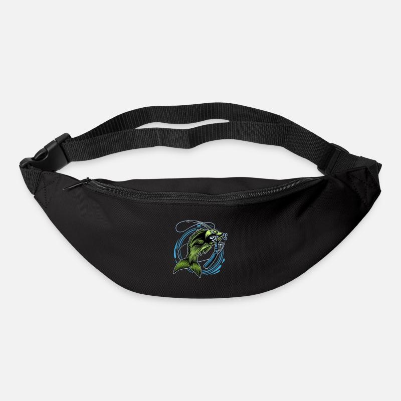 Pêche - Sac banane - noir