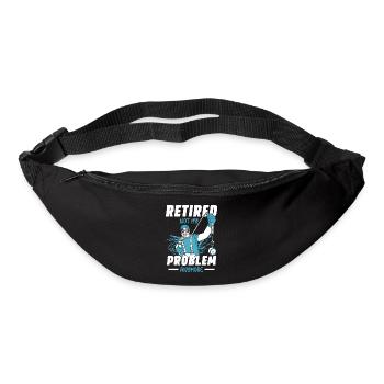 Magnet Fisherman Magnetic Fishing Treasure Hunt - Bum bag - black - Front
