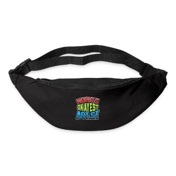 Artiste Peinture Peintre Art Couleur Art Professeur - Sac banane - noir - Devant