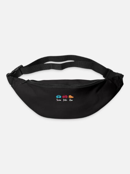 Triathlet - Gürteltasche - Schwarz