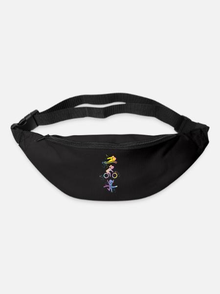 Watercolor Women's Triathlon - Bum bag - black