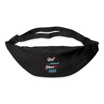 Best Husband Since 1958 Wedding - Bum bag - black - Front