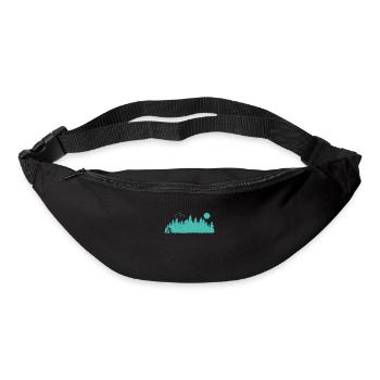 Cyclisme dans la nature Fitness - Sac banane - noir - Devant