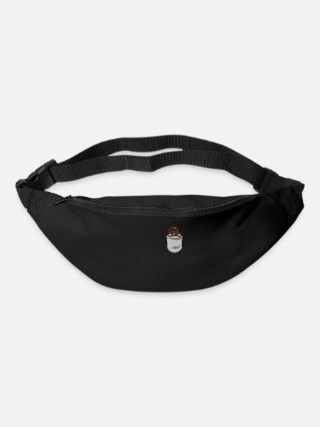 Rauhaardackel Hund Dog Hundehalter - Gürteltasche - Schwarz