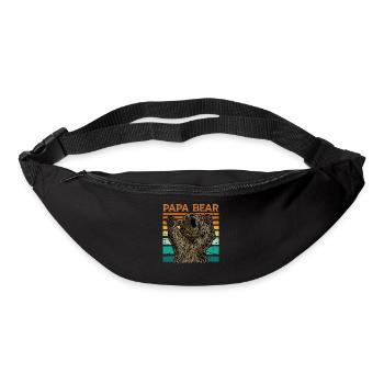 Papa Bear - Bum bag - black - Front