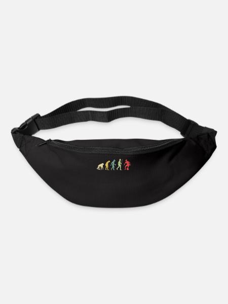 Fußballspieler Dribble Evolution - Gürteltasche - Schwarz