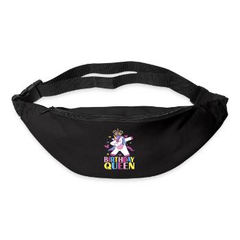 Unicorn Birthday - Bum bag - black - Front