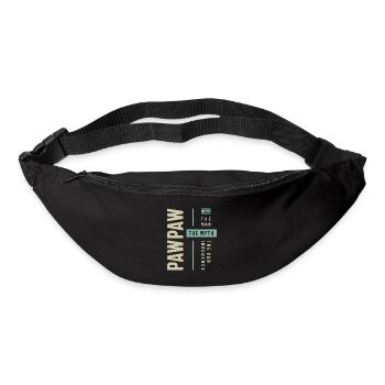 Pawpaw Man Myth The Bad Influence - Dad Grandpa - Bum bag - black - Front