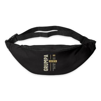 Grumpa Man Myth The Bad Influence - Dad Grandpa - Bum bag - black - Front