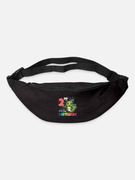 Chenille - Sac banane - noir