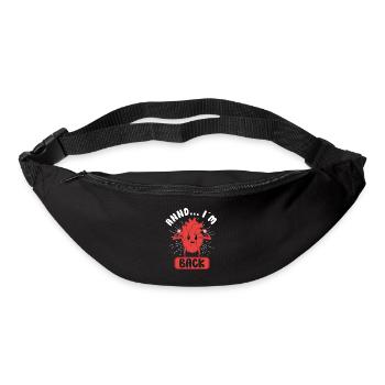 Heart Attack Open Heart Surgery Heart Surgery Gift - Gürteltasche - Schwarz - Vorne
