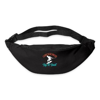 I love being pulled by a boat - Bum bag - black - Front